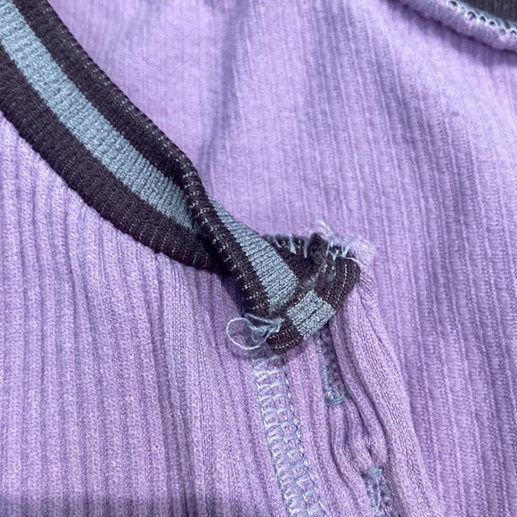 BDG Out From Under Purple Top - Picture 4 of 5